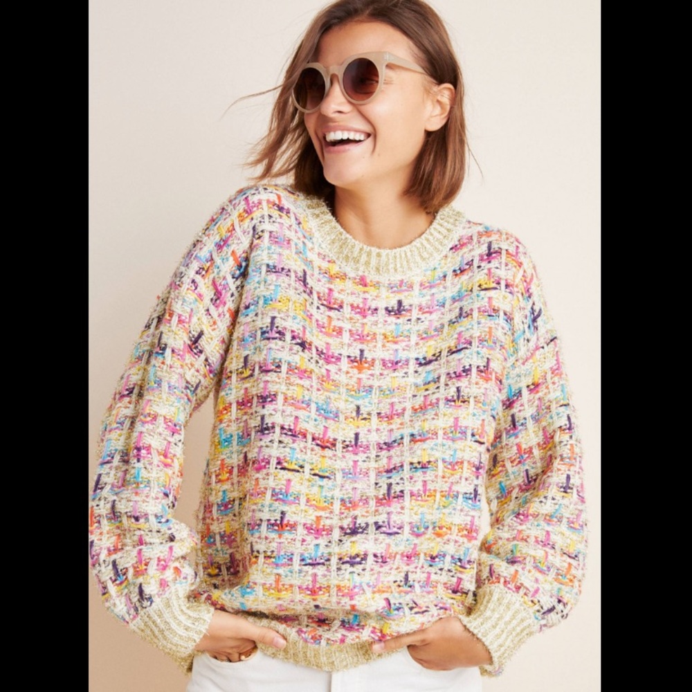 Anthropologie knit sweater